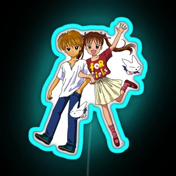 Sana And Akito RGB Neon Sign