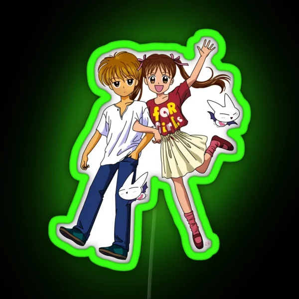 Sana And Akito RGB Neon Sign