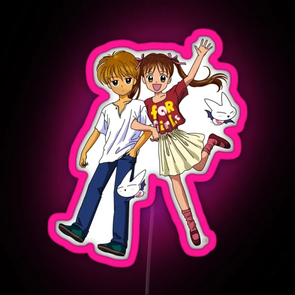 Sana And Akito RGB Neon Sign