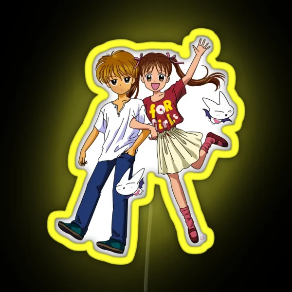 Sana And Akito RGB Neon Sign