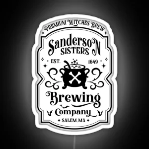 Sanderson Sisters Brewing Co RGB Neon Sign