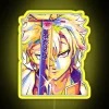 sanemi shinazugawa rgb neon sign yellow
