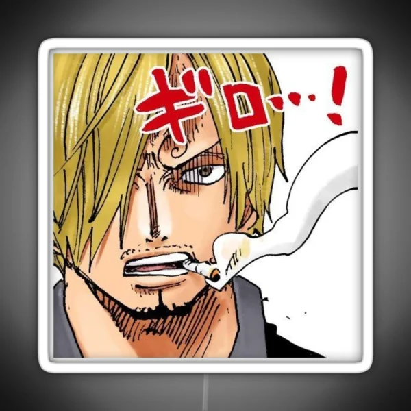 Sanji Led Smoking RGB Neon Sign