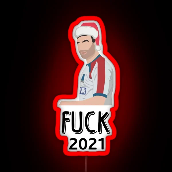 Santa Roy Kent Fuck 2021 Christmas RGB Neon Sign