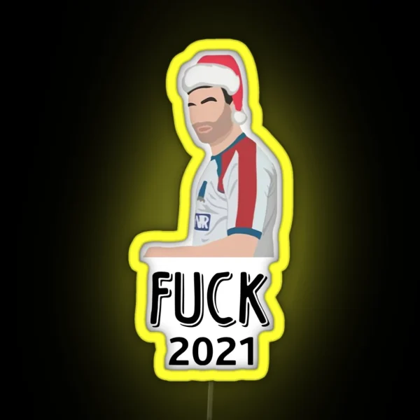 Santa Roy Kent Fuck 2021 Christmas RGB Neon Sign