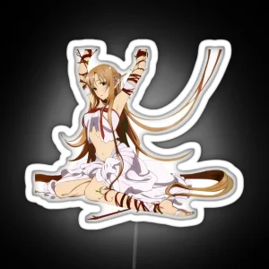 SAO Asuna Titania RGB Neon Sign