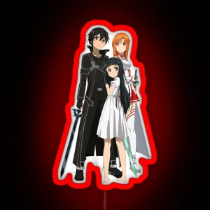SAO Family RGB Neon Sign