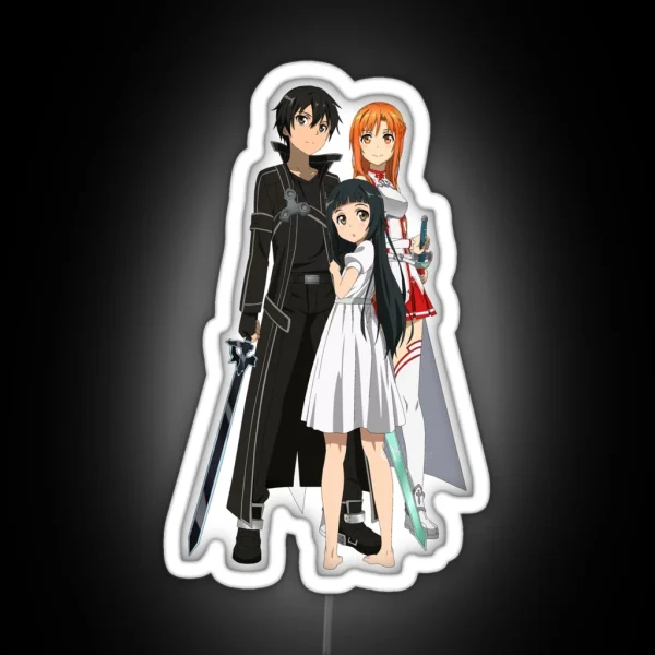 SAO Family RGB Neon Sign