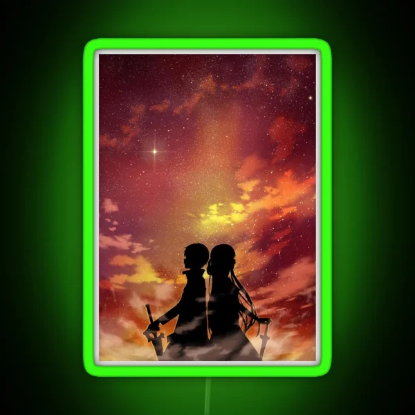 SAO RGB Neon Sign