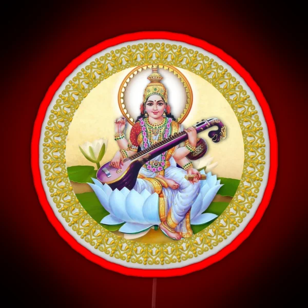Saraswati RGB Neon Sign