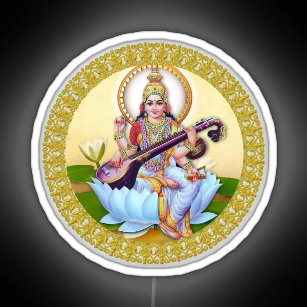 Saraswati RGB Neon Sign