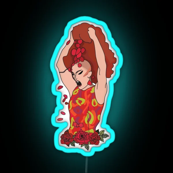 Sasha Velour RGB Neon Sign
