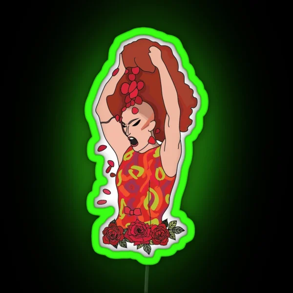 Sasha Velour RGB Neon Sign