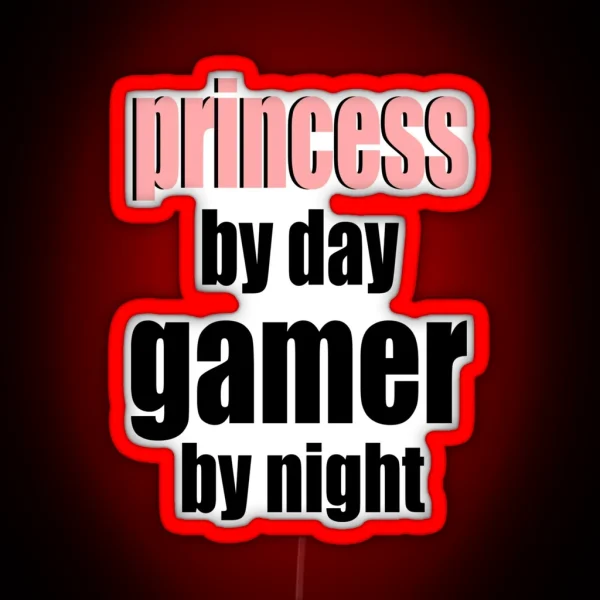 Sassy Quote For Gamer Girl RGB Neon Sign