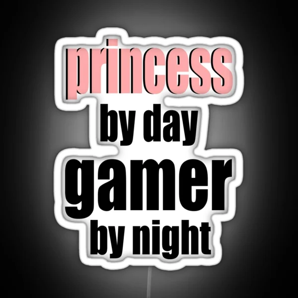 Sassy Quote For Gamer Girl RGB Neon Sign