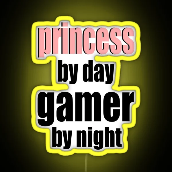 Sassy Quote For Gamer Girl RGB Neon Sign