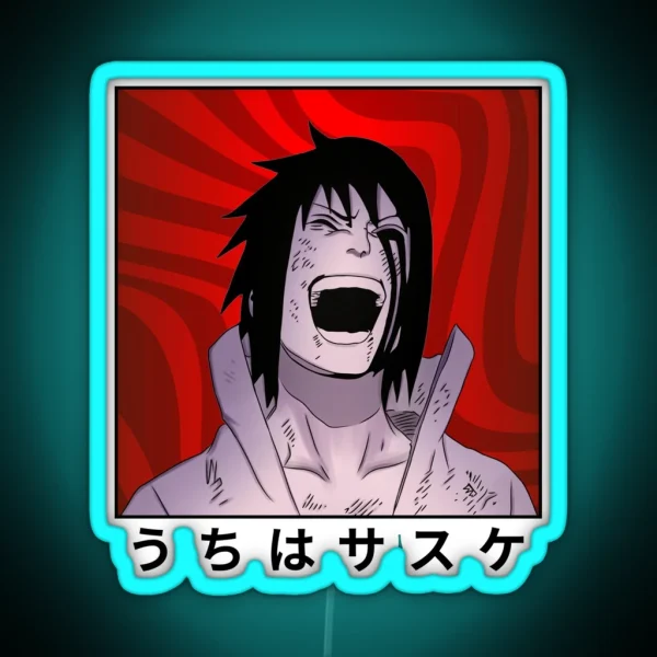 Sasuke Of The Sharingan RGB Neon Sign