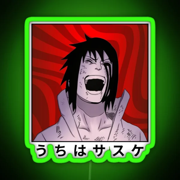Sasuke Of The Sharingan RGB Neon Sign