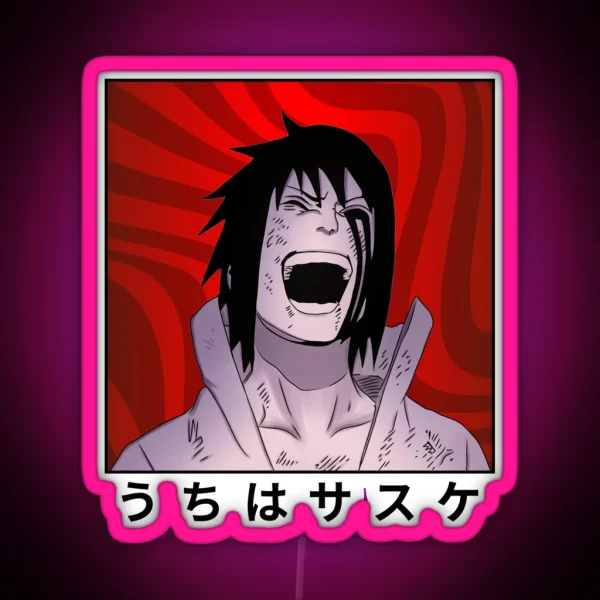 Sasuke Of The Sharingan RGB Neon Sign