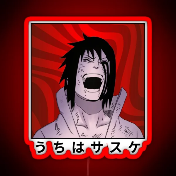 Sasuke Of The Sharingan RGB Neon Sign