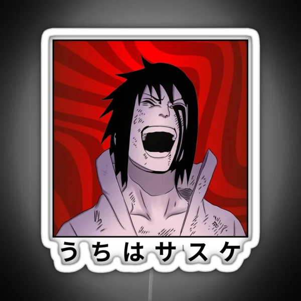 Sasuke Of The Sharingan RGB Neon Sign