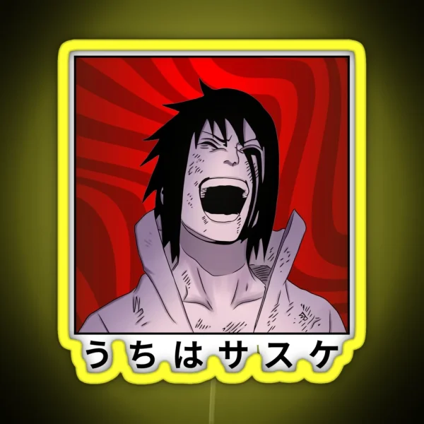 Sasuke Of The Sharingan RGB Neon Sign