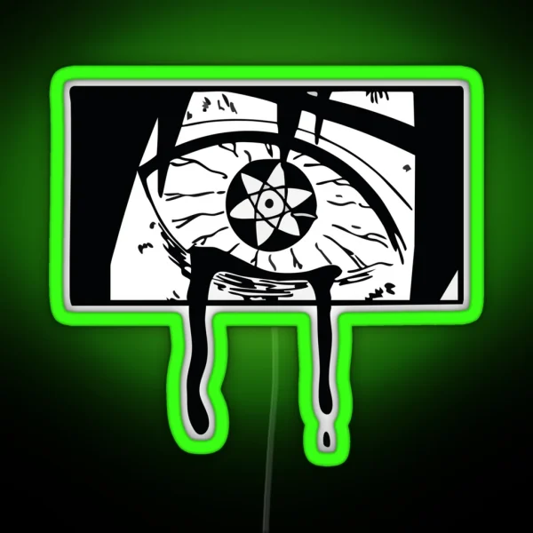 Sasuke Sharingan RGB Neon Sign