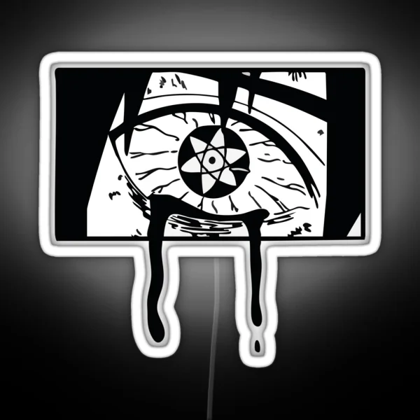 Sasuke Sharingan RGB Neon Sign