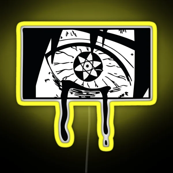 Sasuke Sharingan RGB Neon Sign