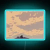 satosugu rgb neon sign blue