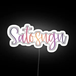 Satosugu RGB Neon Sign