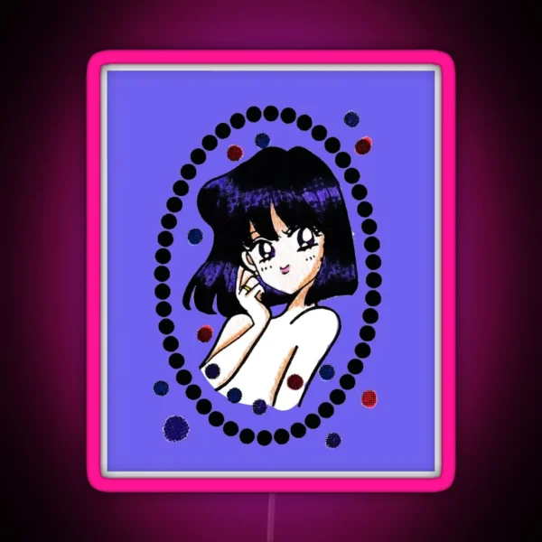 Saturn RGB Neon Sign
