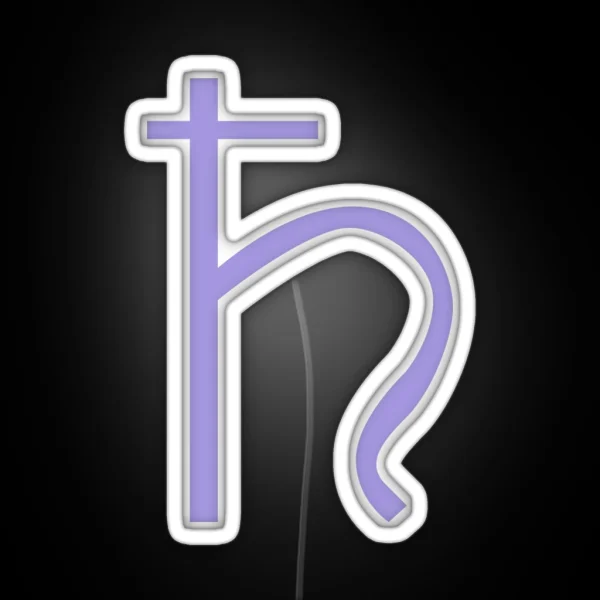 Saturn RGB Neon Sign