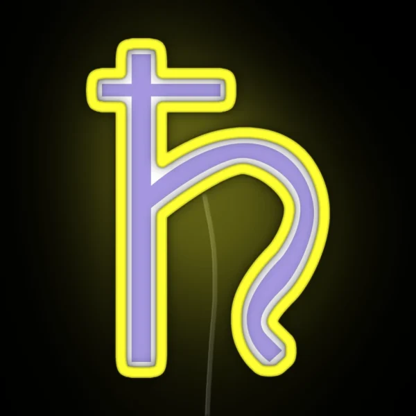 Saturn RGB Neon Sign