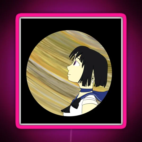 Saturn RGB Neon Sign