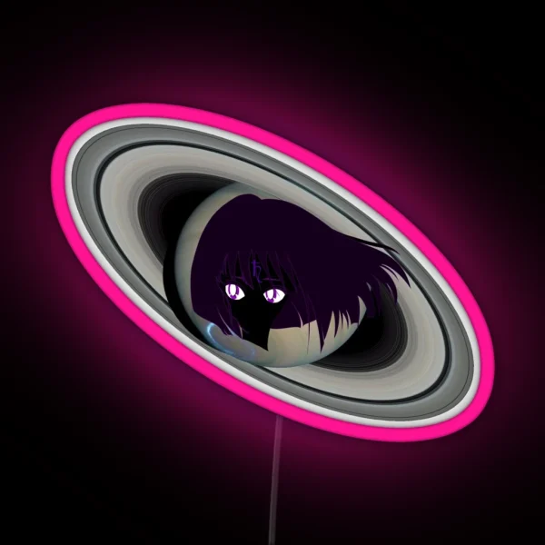 Saturn RGB Neon Sign