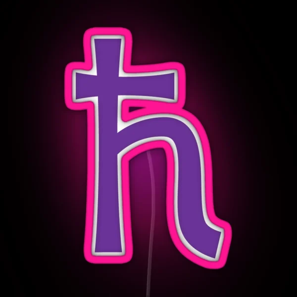 Saturn Symbol RGB Neon Sign