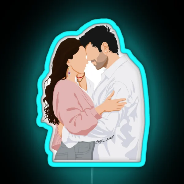 Satya Prem Ki Katha RGB Neon Sign