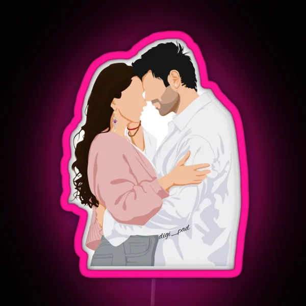 Satya Prem Ki Katha RGB Neon Sign
