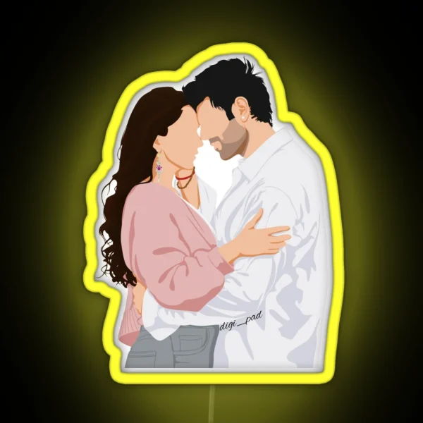 Satya Prem Ki Katha RGB Neon Sign