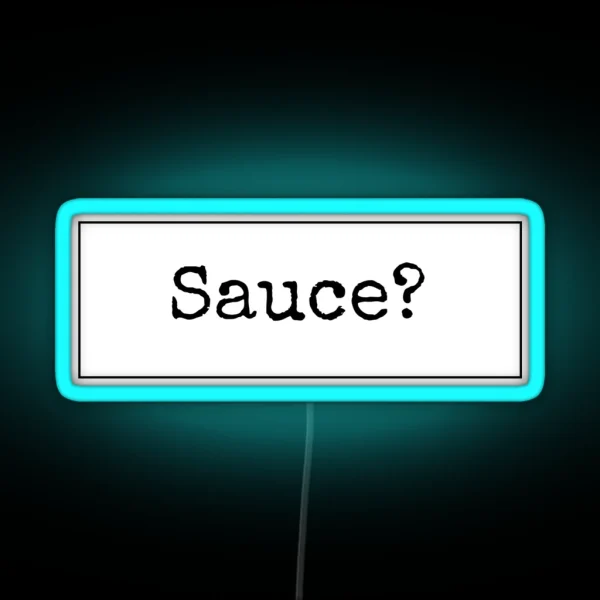 Sauce RGB Neon Sign