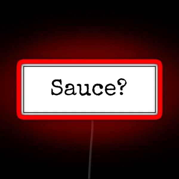 Sauce RGB Neon Sign