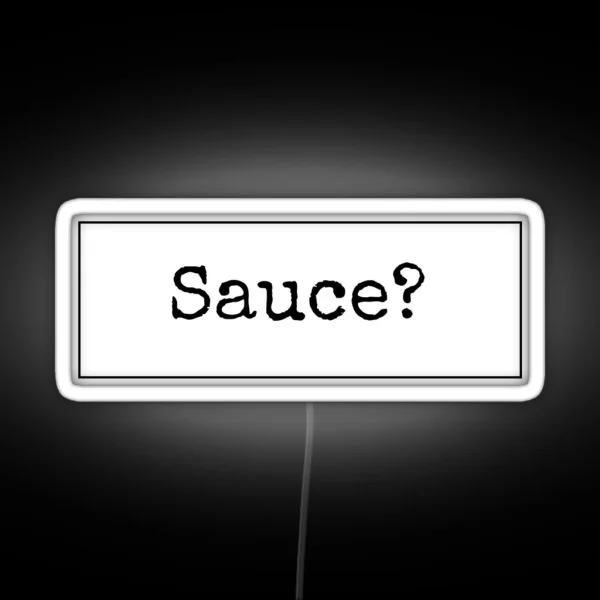 Sauce RGB Neon Sign