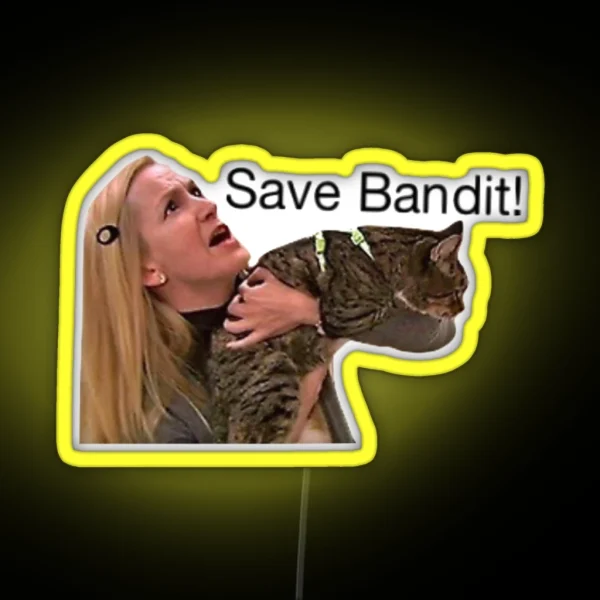 Save Bandit RGB Neon Sign