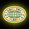 neon-yellow-save-the-planet-rgb-sign
