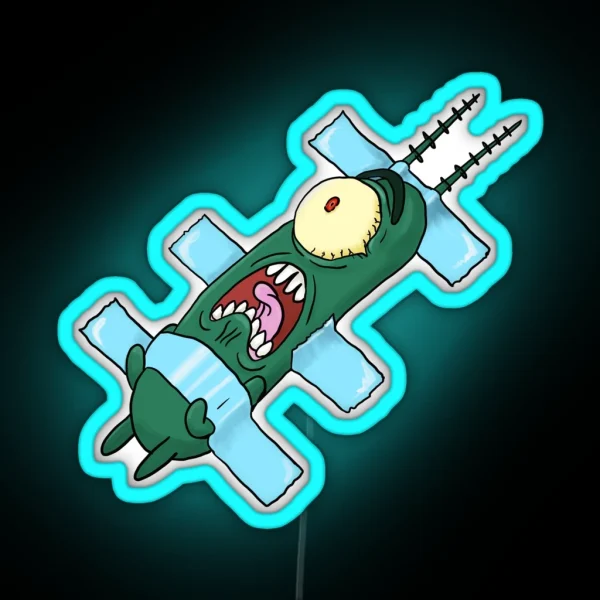 Save The Plankton RGB Neon Sign