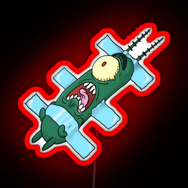 Save The Plankton RGB Neon Sign