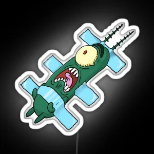 Save The Plankton RGB Neon Sign
