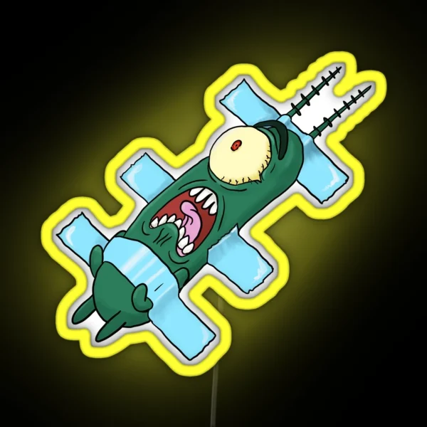 Save The Plankton RGB Neon Sign