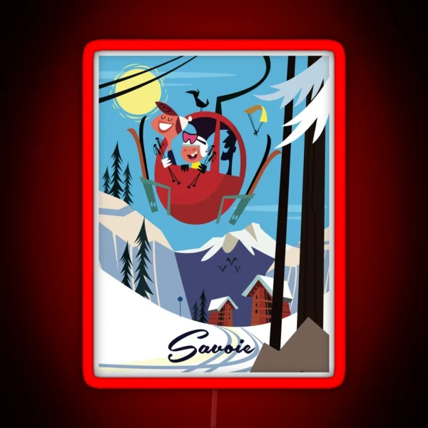 Savoie Poster RGB Neon Sign